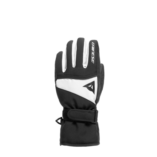 kid-s-hp-scarabeo-ski-gloves-stretch-limo-lily-white image number 1