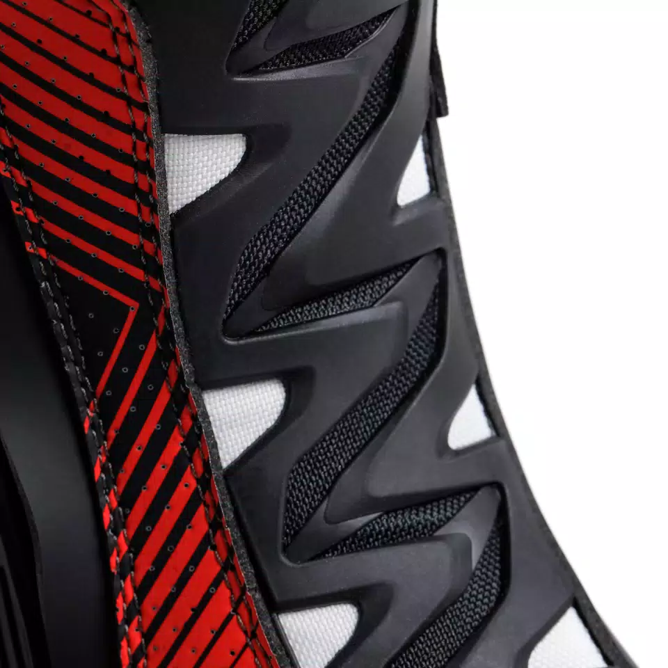 RT-RACE PRO AIR MEN'S MOTORCYCLE RACING BOOTS - BLACK/RED/WHITE -  - 8