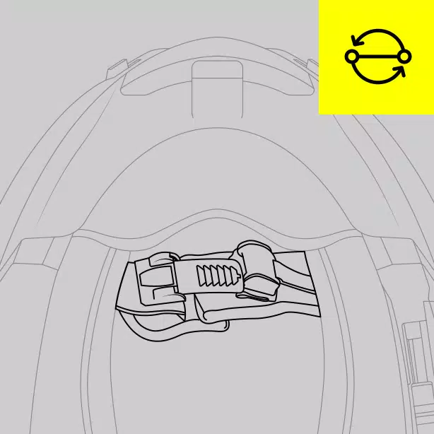 Replacement of the chinstrap Sportmodular