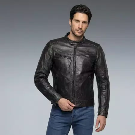 RADICALE - CHAQUETA DE MOTO EN PIEL HOMBRE - BLACK - 3