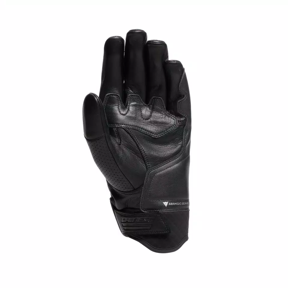 FOLGOR - GUANTES MOTO VERANO EN PIEL - BLACK/BLACK - 3