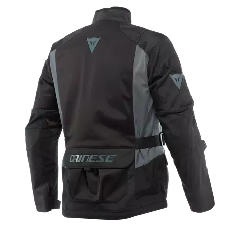 DESERT TEX - MEN'S TOURING SUMMER MOTORCYCLE JACKET IN FABRIC - BLACK/BLACK/EBONY - 2
