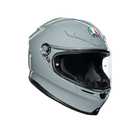 Agv K6 Brillo Negro Moto Deporte Touring sólido casco de choque 