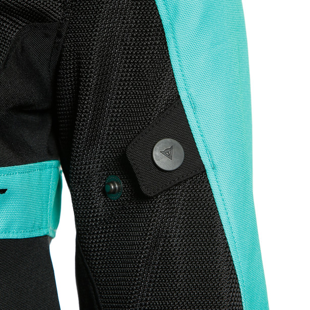 ribelle-air-tex-giacca-moto-estiva-in-tessuto-donna-black-acqua-green image number 8