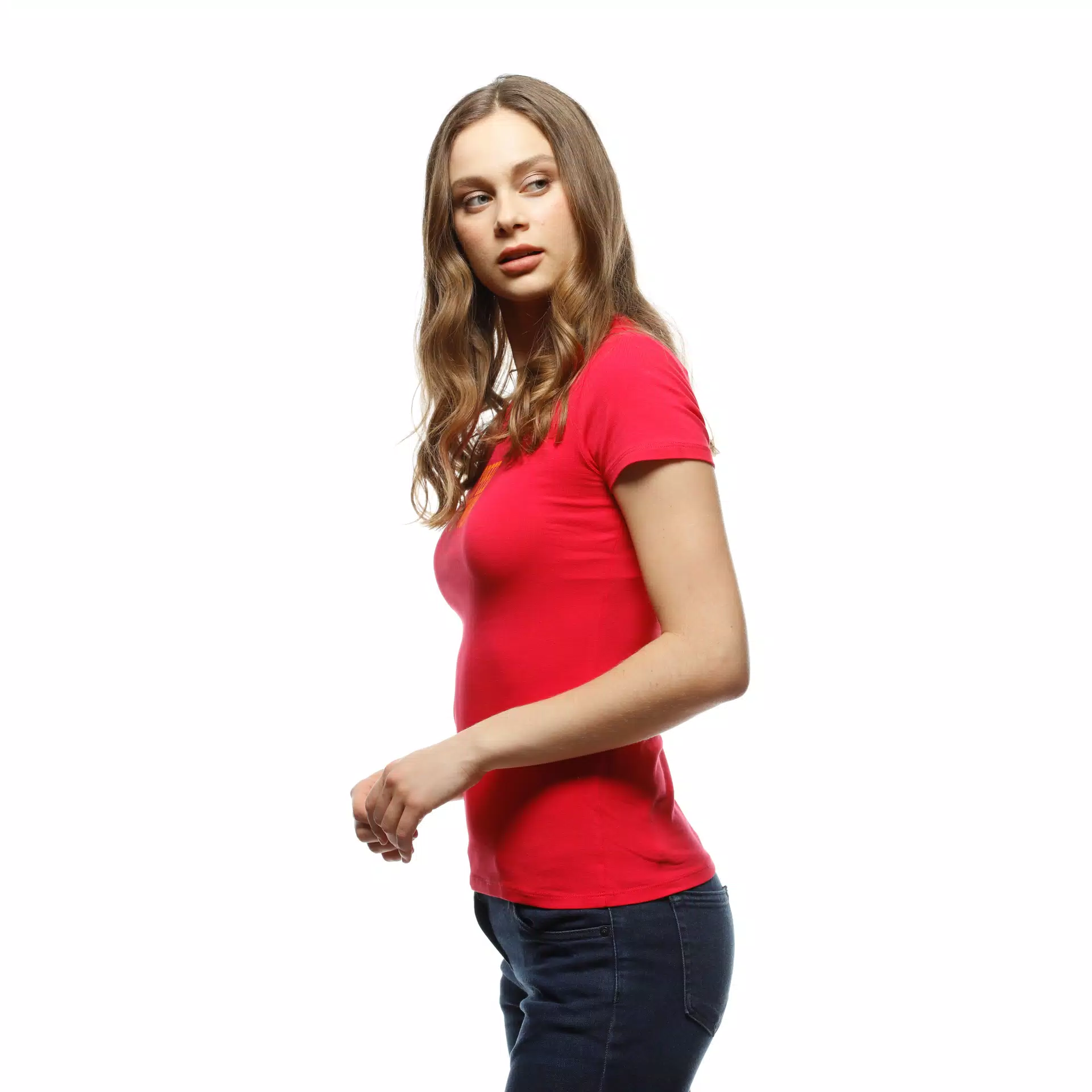 SPEED DEMON VELOCE - WOMEN'S T-SHIRT | BRIGHT ROSE | Dainese SPEED DEMON VELOCE - WOMEN'S T-SHIRT | BRIGHT ROSE | Dainese