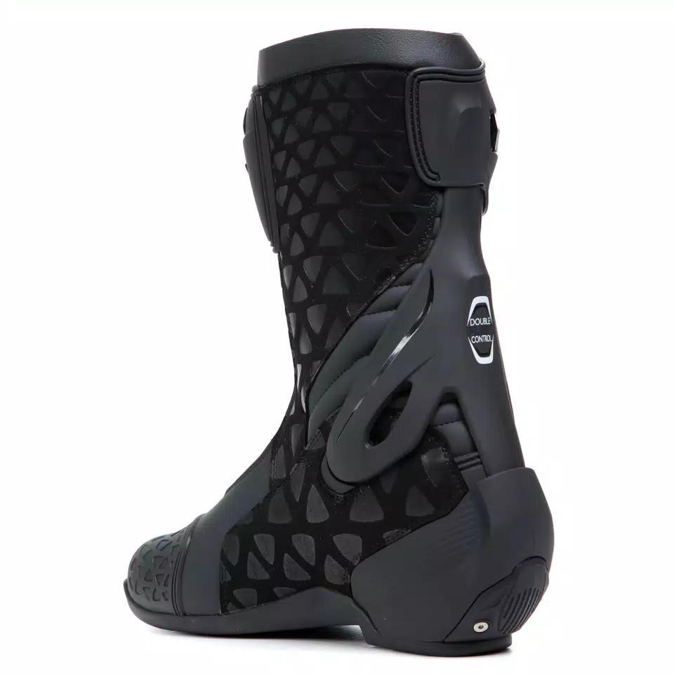 RT-RACE MEN'S MOTORCYCLE BOOTS BLACK/WHITE/GREY -  - 12