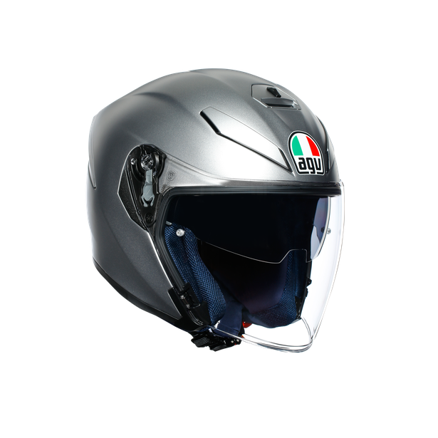 Bebé Pascua de Resurrección donde quiera Casco de motocicleta de turismo: K-5 Jet Agv E2205 Solid - - Cascos AGV -  Dainese (Tienda Oficial)