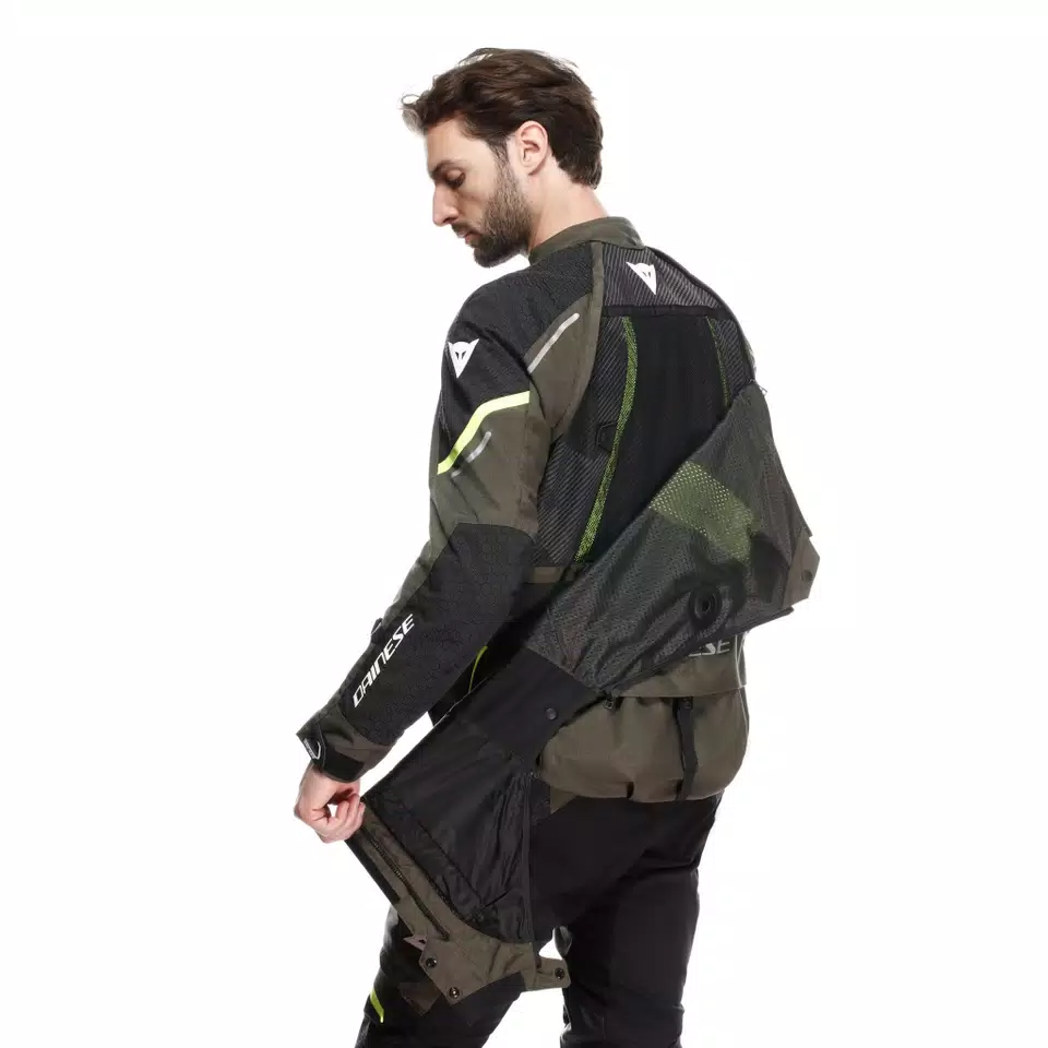 SUPER ADVENTURE ABS&Oslash;LUTESHELL&trade; - MEN MOTORCYCLE OFF-ROAD JACKET - TARMAC/BLACK/FLUO YELLOW - 6