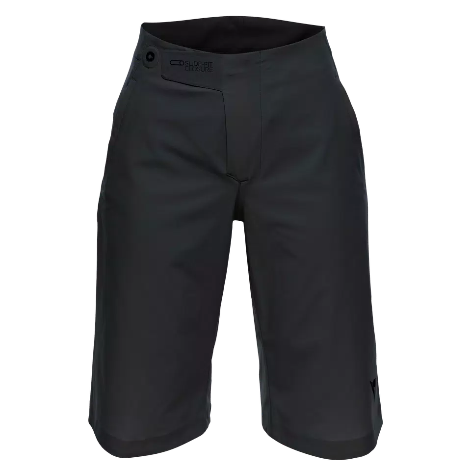 HGL - PANTALONS COURTS VÉLO POUR FEMME - TRAIL-BLACK - 1