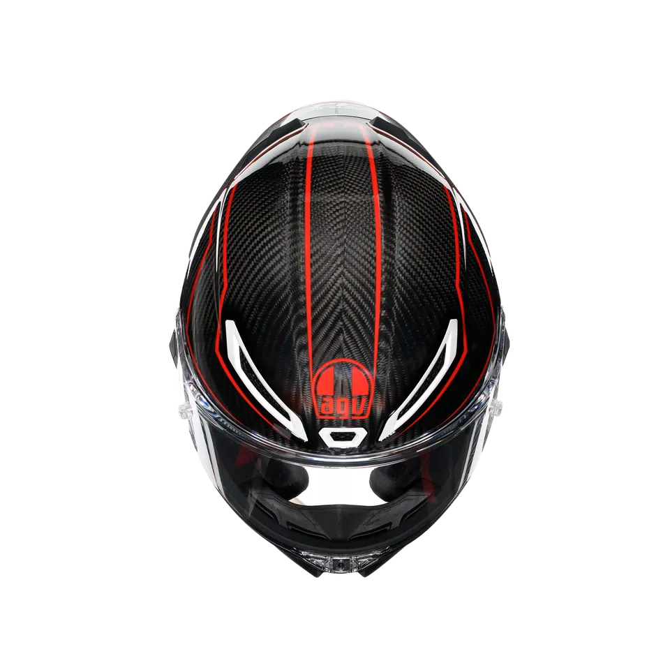 PISTA GP RR PERFORMANTE CARBON/RED - MOTORBIKE FULL FACE HELMET E2206 DOT -  - 7