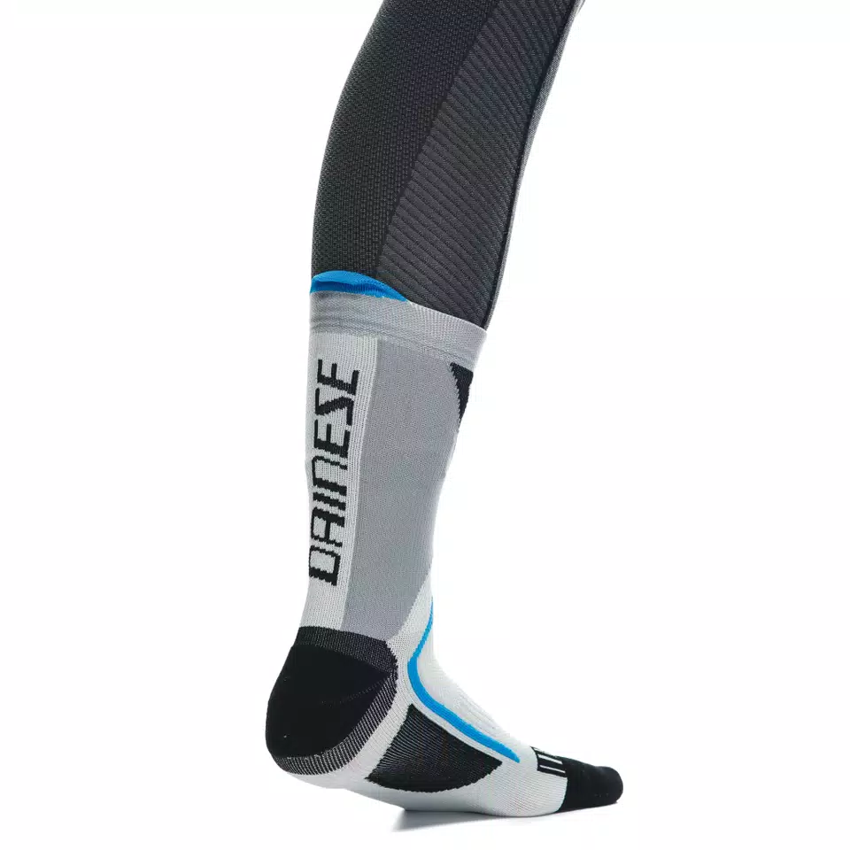 MOTORCYCLE TECHNICAL SOCKS - MID - BLACK/BLUE - 14