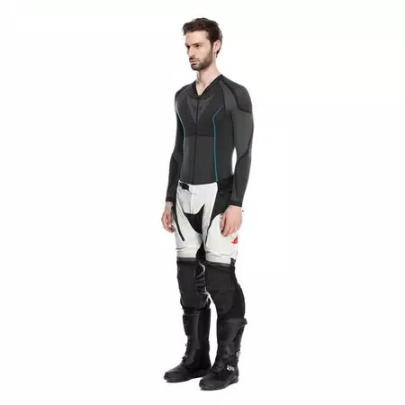 SUPER ADVENTURE ABSØLUTESHELL™ - HEREN OFF-ROAD MOTORFIETSBROEK - BLACK/GLACIER-GREY/RED - 4