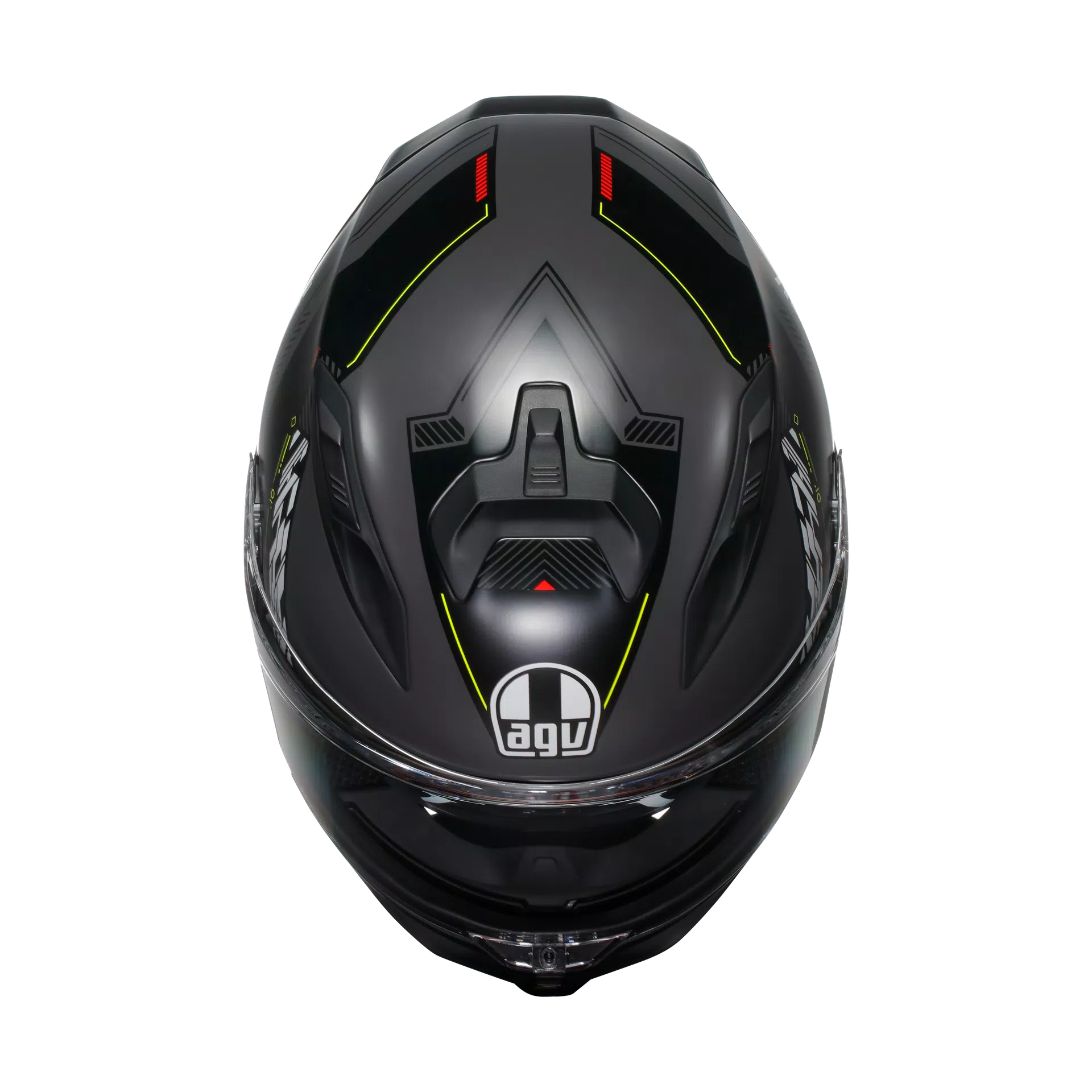 K7 AGV E2206 MPLK - KYBER MATT GREY/YELLOW FLUO