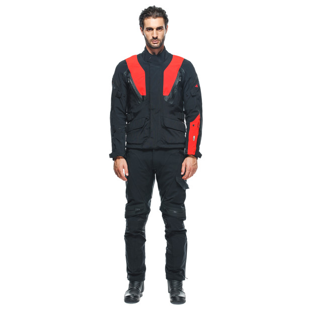 stelvio-d-air-d-dry-xt-jacket-black-lava-red image number 2