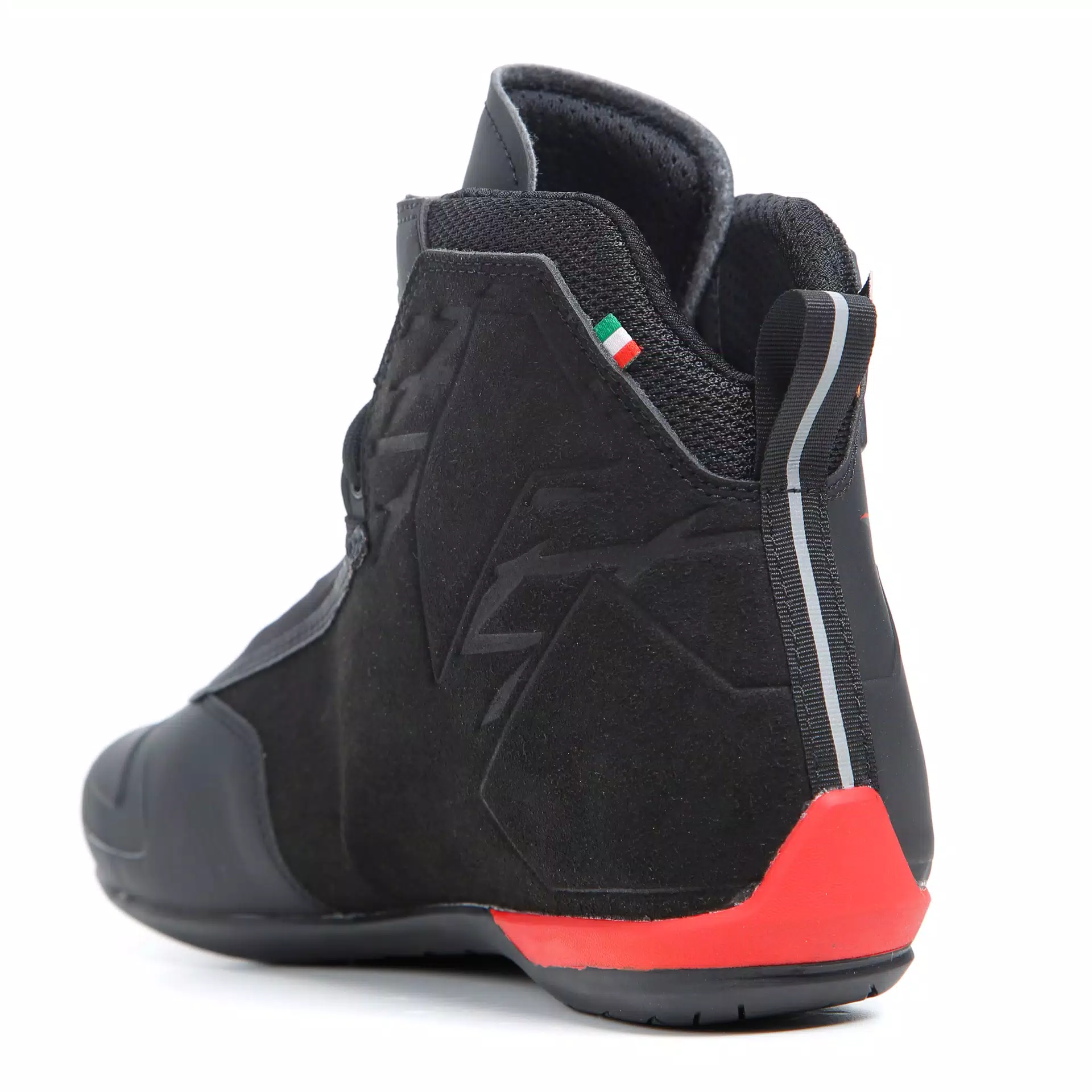 R04D AIR ZAPATO MOTO PARA VERANO HOMBRE - NEGRO/ROJO