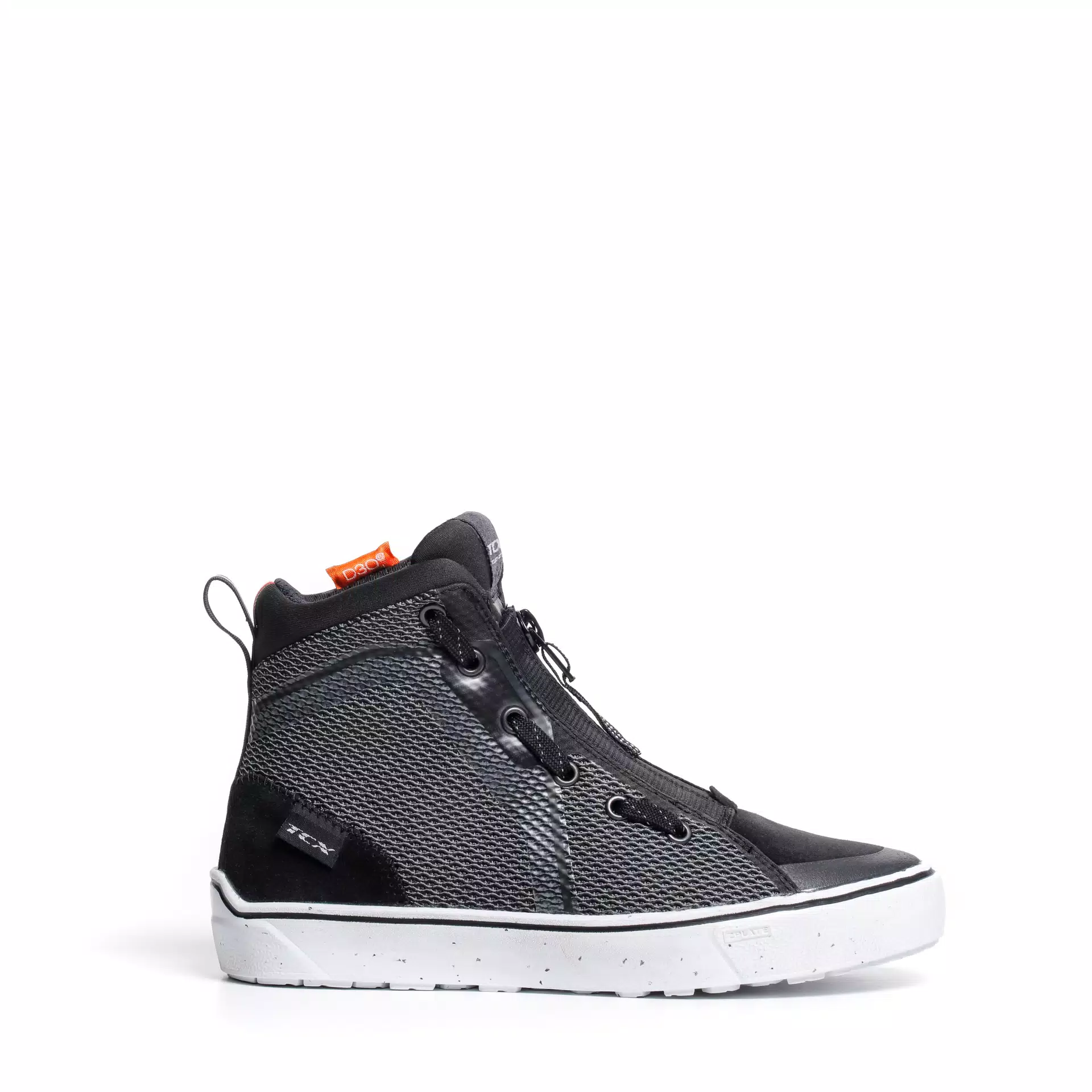 IKASU AIR WOMEN'S SUMMER MOTORCYCLE SHOES - BLACK/GREY/WHITE
