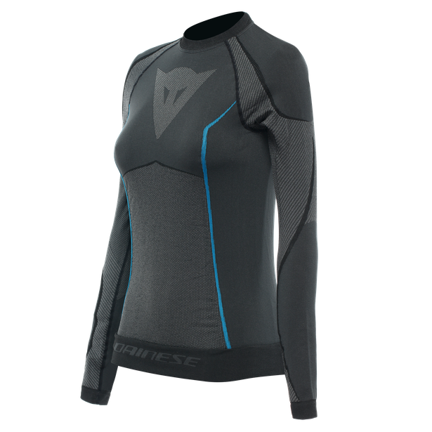 women-s-dry-ls-ski-technical-t-shirt-black-blue image number 0