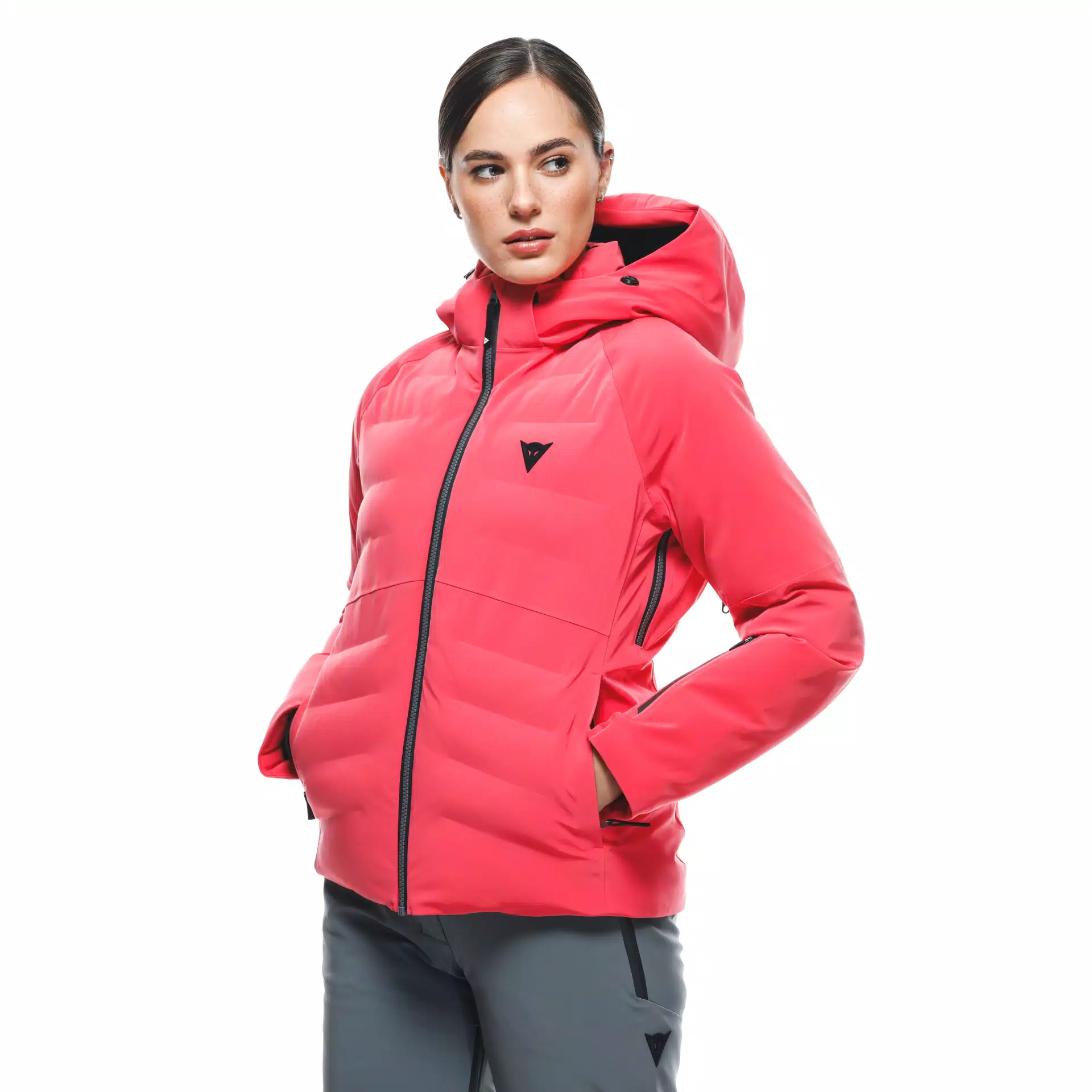 PIUMINO IMPERMEABILE SCI DONNA CON IMBOTTITURA IN PRIMALOFT