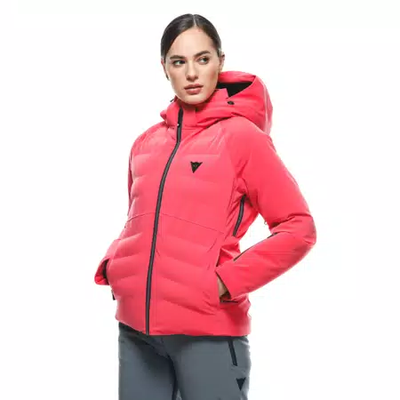 PIUMINO IMPERMEABILE SCI DONNA CON IMBOTTITURA IN PRIMALOFT - PARADISE-PINK - 3