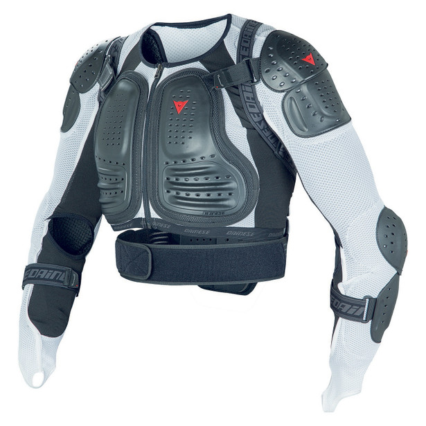 MANIS JACKET PRO WHITE/BLACK- Rückenschutz