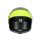 TOURMODULAR BALANCE MATT BLACK/YEL FL/GREY - MOTORRAD MODULARHELM E2206