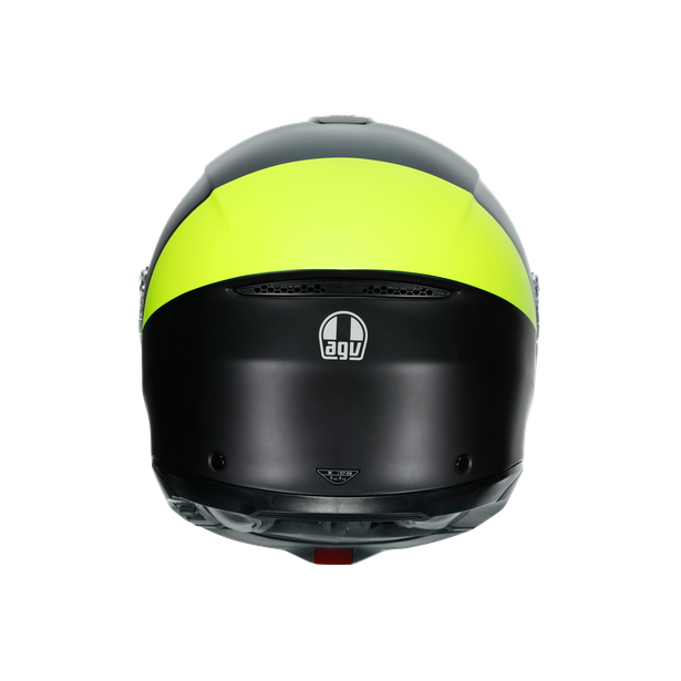 tourmodular-balance-matt-black-yel-fl-grey-motorbike-flip-up-helmet-e2206 image number 4