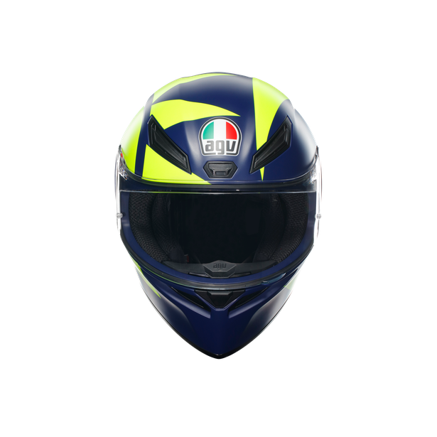 AGV Motorcycle Helmet K1 S Soleluna 2017 - Sport Racing Integral with  Spoiler