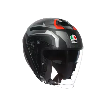 IRIDES AGV E2206 - ZURIGO MATT BLACK/GREY -  - 1