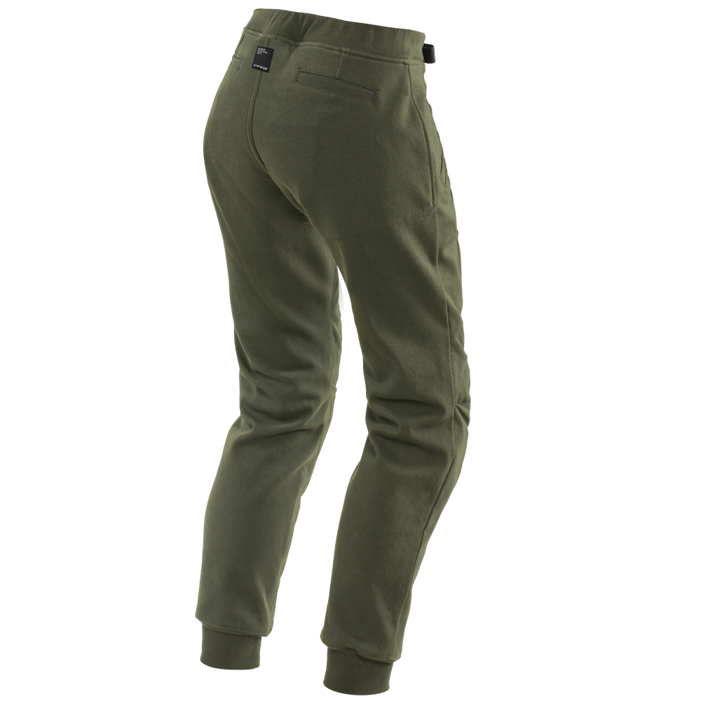 trackpants-pantaloni-moto-in-tessuto-donna-olive image number 1