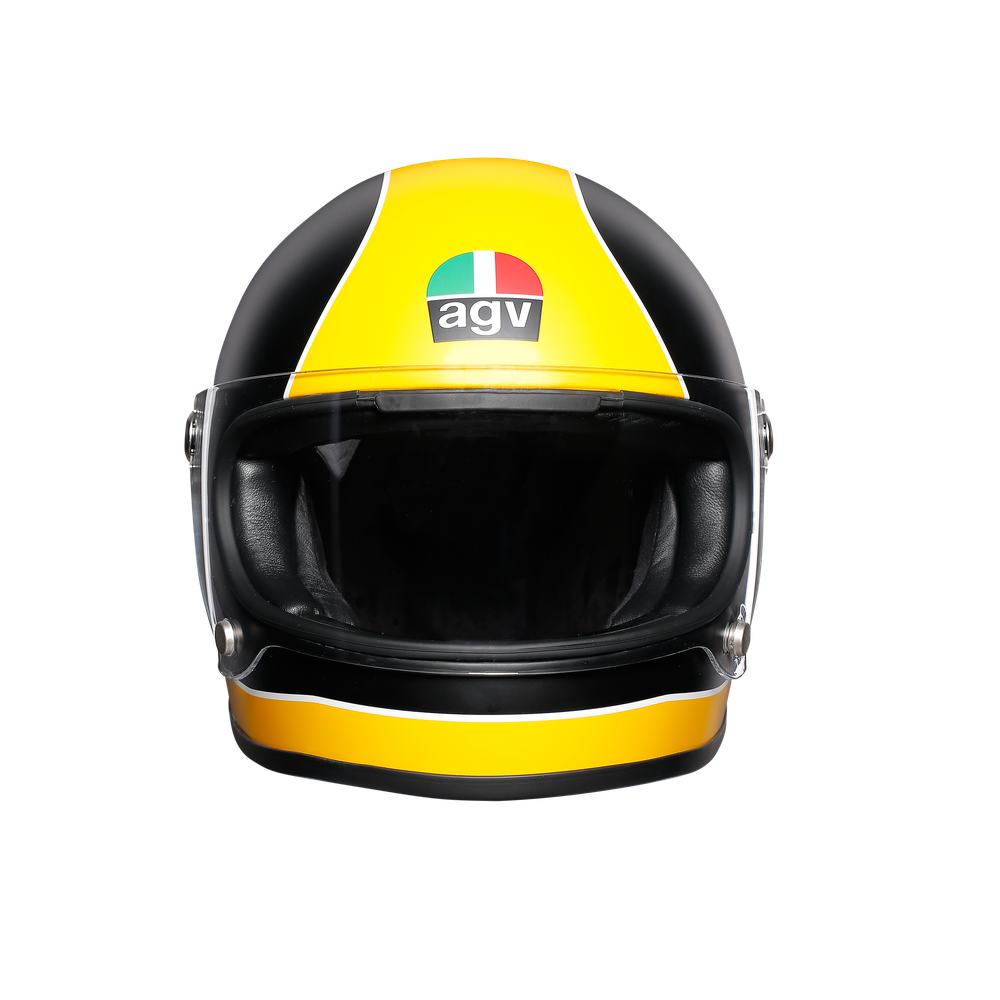 x3000-multi-dot-super-agv-matt-black-yellow image number 1