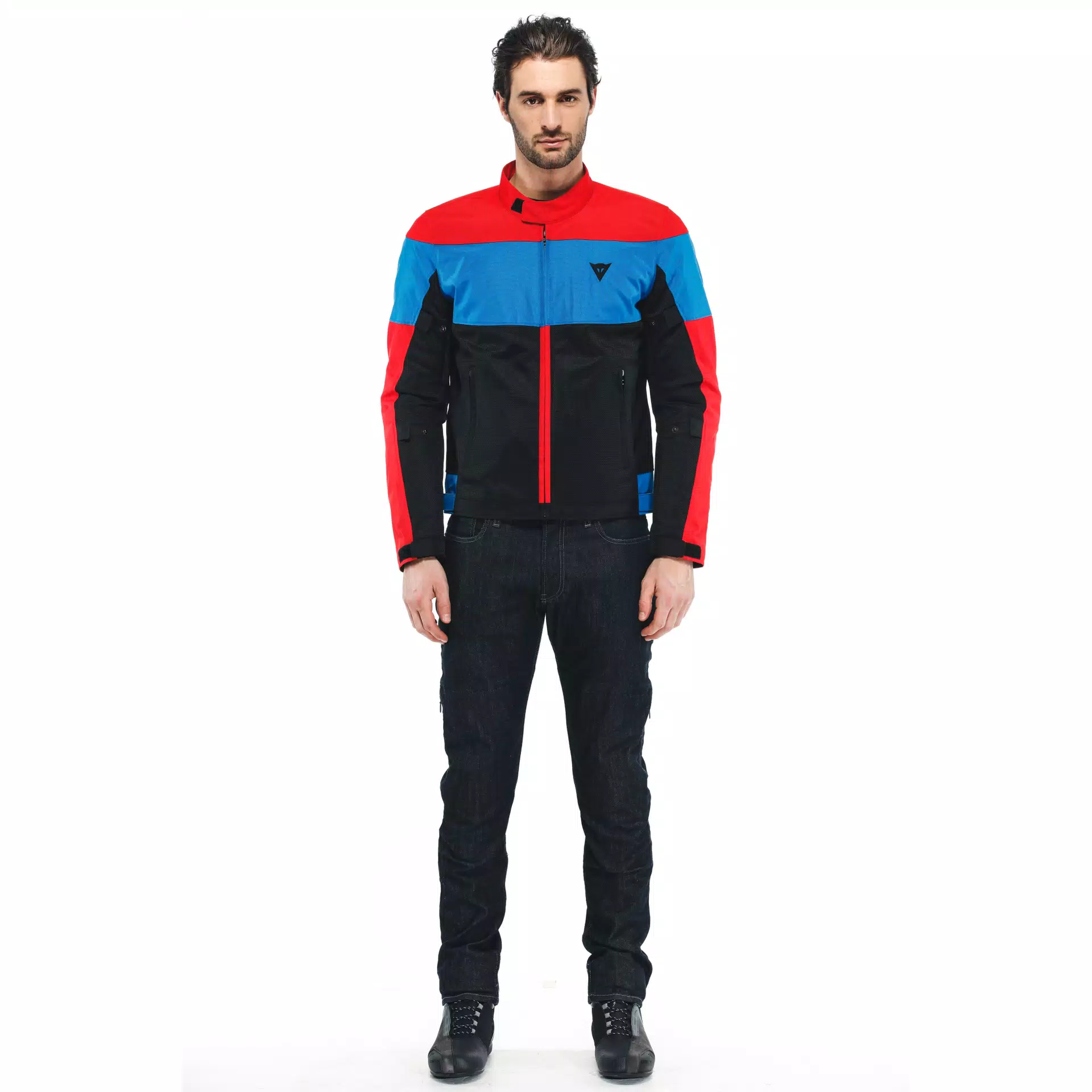 ELETTRICA AIR TEX - MEN'S MOTORCYCLE JACKET IN FABRIC