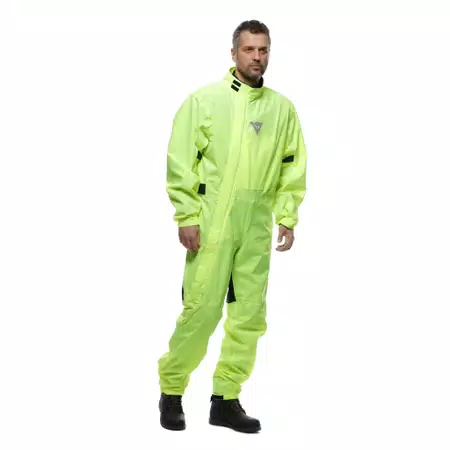 ULTRALIGHT RAIN - UNISEX WATERDICHT MOTORPAK - FLUOYELLOW - 3