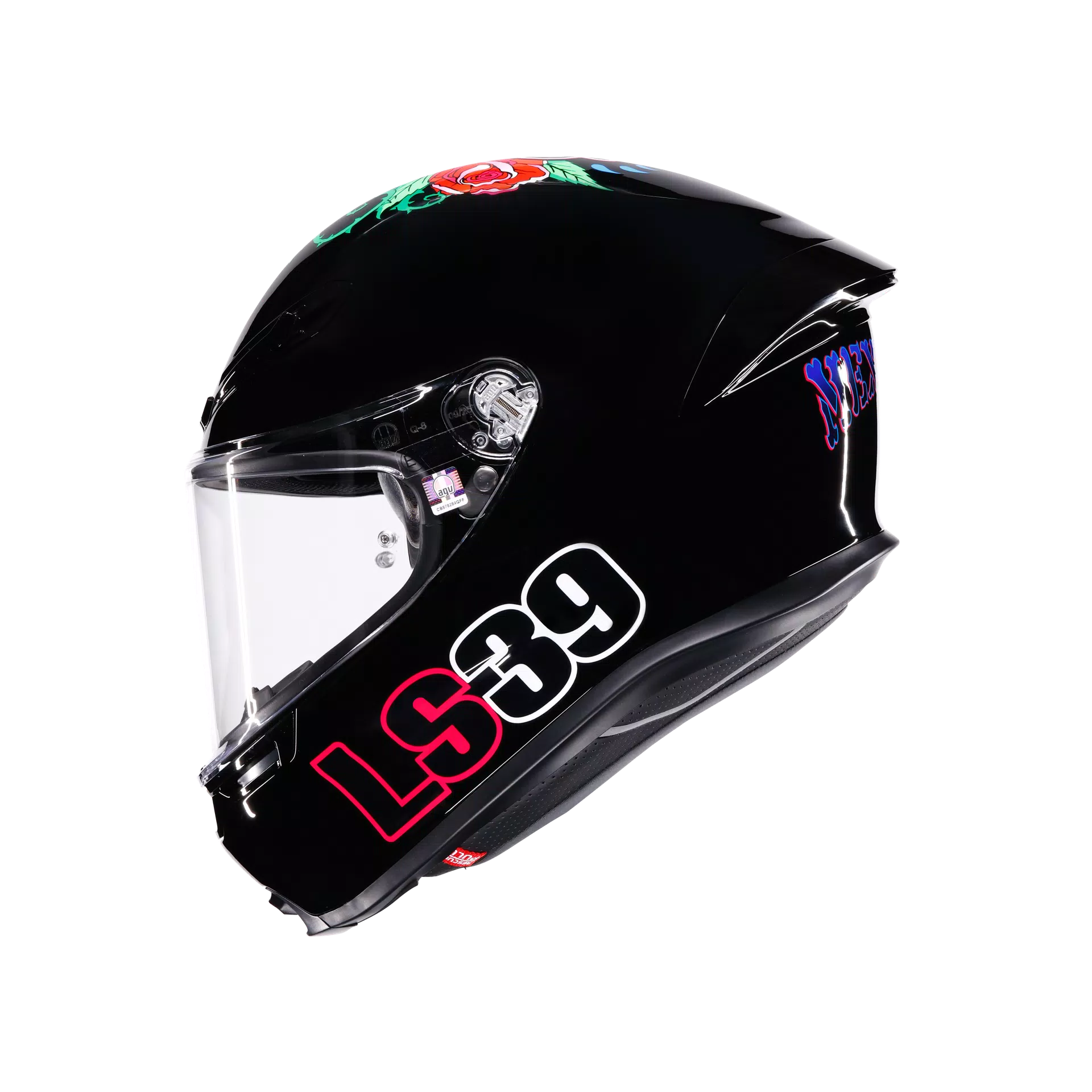 K6 S SALOM TRIBUTE - MOTORBIKE FULL FACE HELMET DOT (E2206)