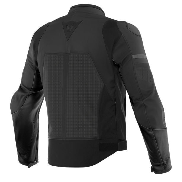 agile-perf-leather-jacket-black-matt-black-matt-black-matt image number 1