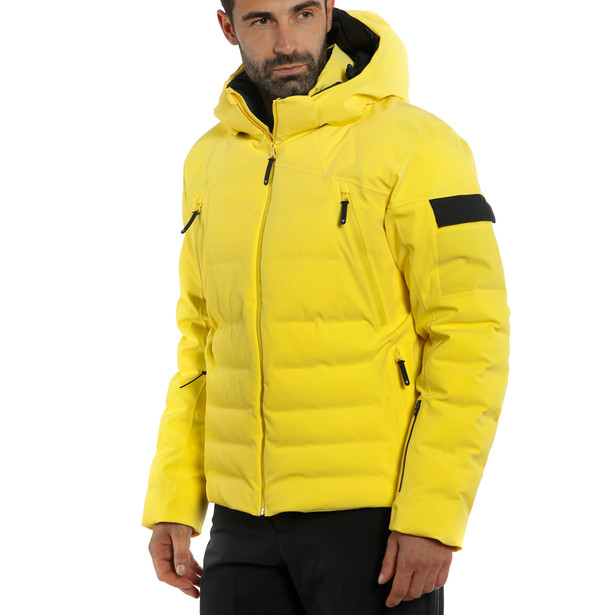 ski-downjacket-sport-vibrant-yellow image number 5