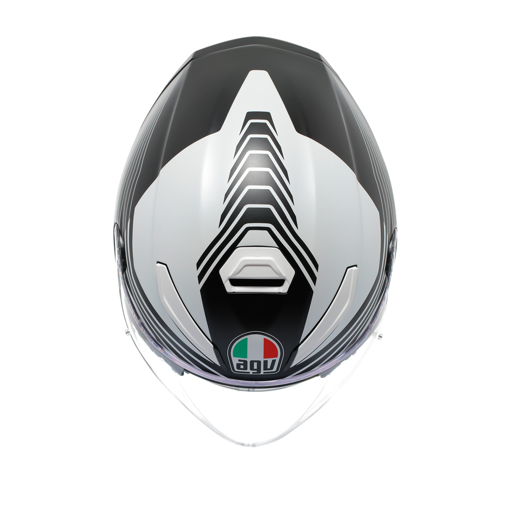 Casco Moto Jet AGV K5 JET EVO - In Carbonio E Vetro, Visiera Anti-UV, Taglia M - Foto 12