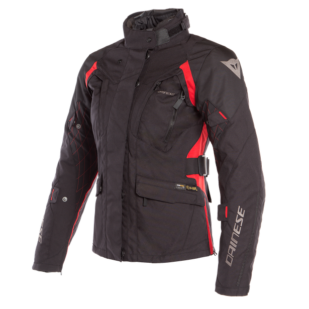 X-TOURER D-DRY LADY JACKET BLACK/BLACK/TOUR-RED- Women Jackets