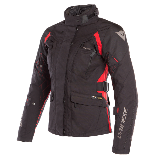 x-tourer-lady-d-dry-jacket-black-black-tour-red image number 0