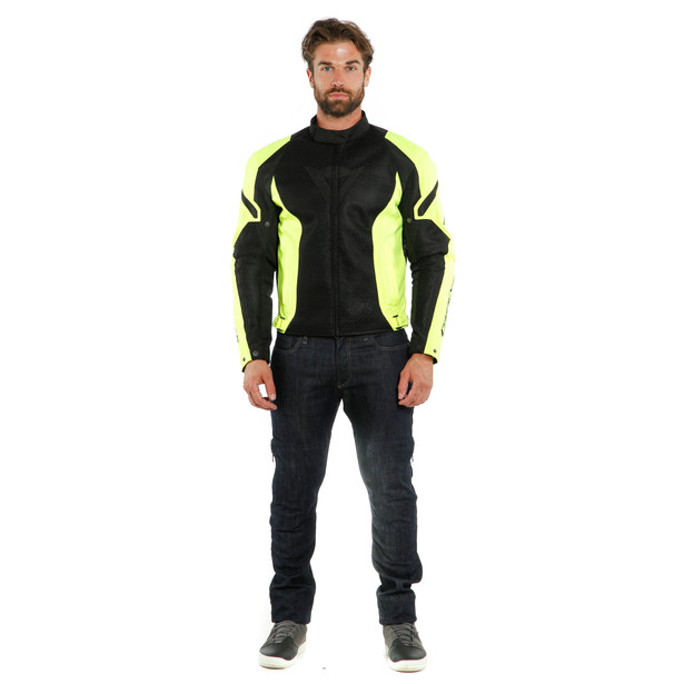 air-crono-2-tex-jacket-black-fluo-yellow-fluo-yellow image number 2