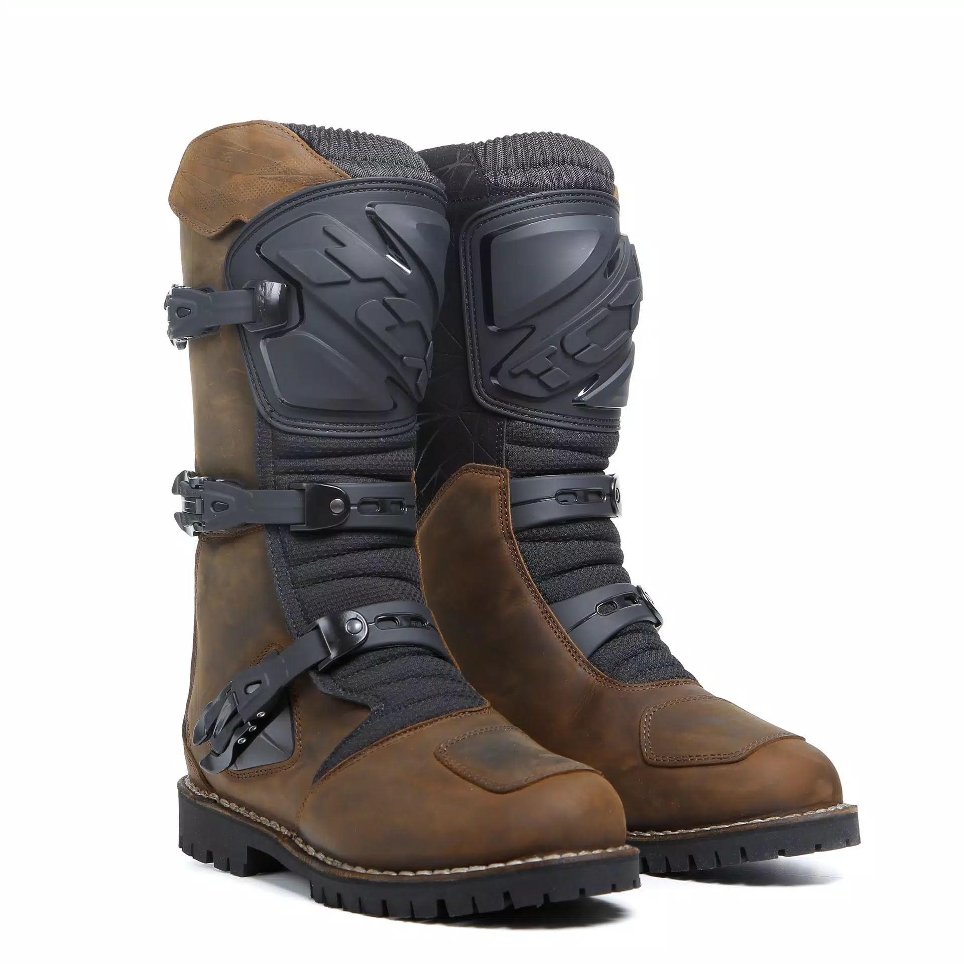 DRIFTER WP WASSERDICHTE MOTORRAD-TOURINGSTIEFEL HERREN &ndash; DUNKELBRAU