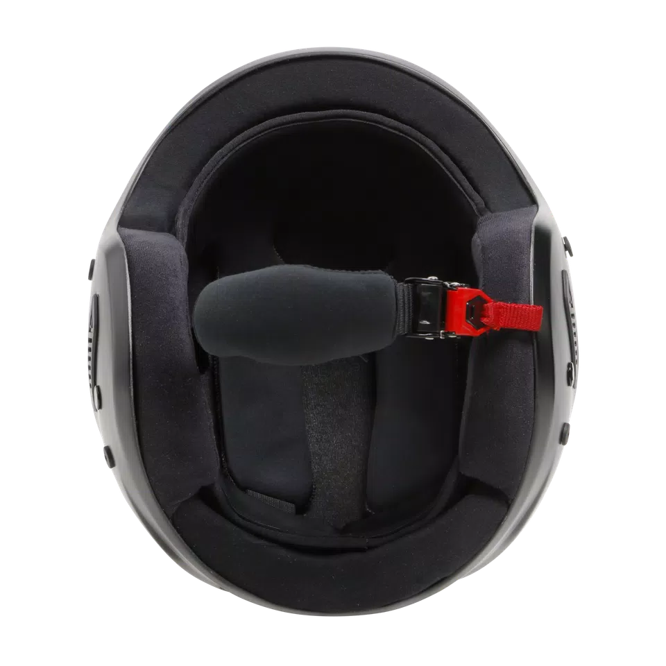 R001 FIBER SKI HELMET - BLACK - 8