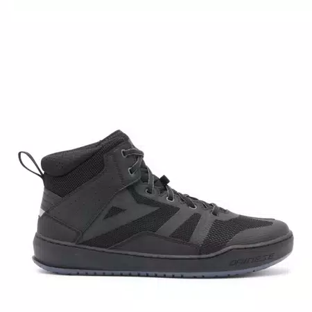SUBURB AIR - HEREN MOTORFIETSSCHOENEN IN STOF VOOR DE ZOMER - BLACK/BLACK - 2