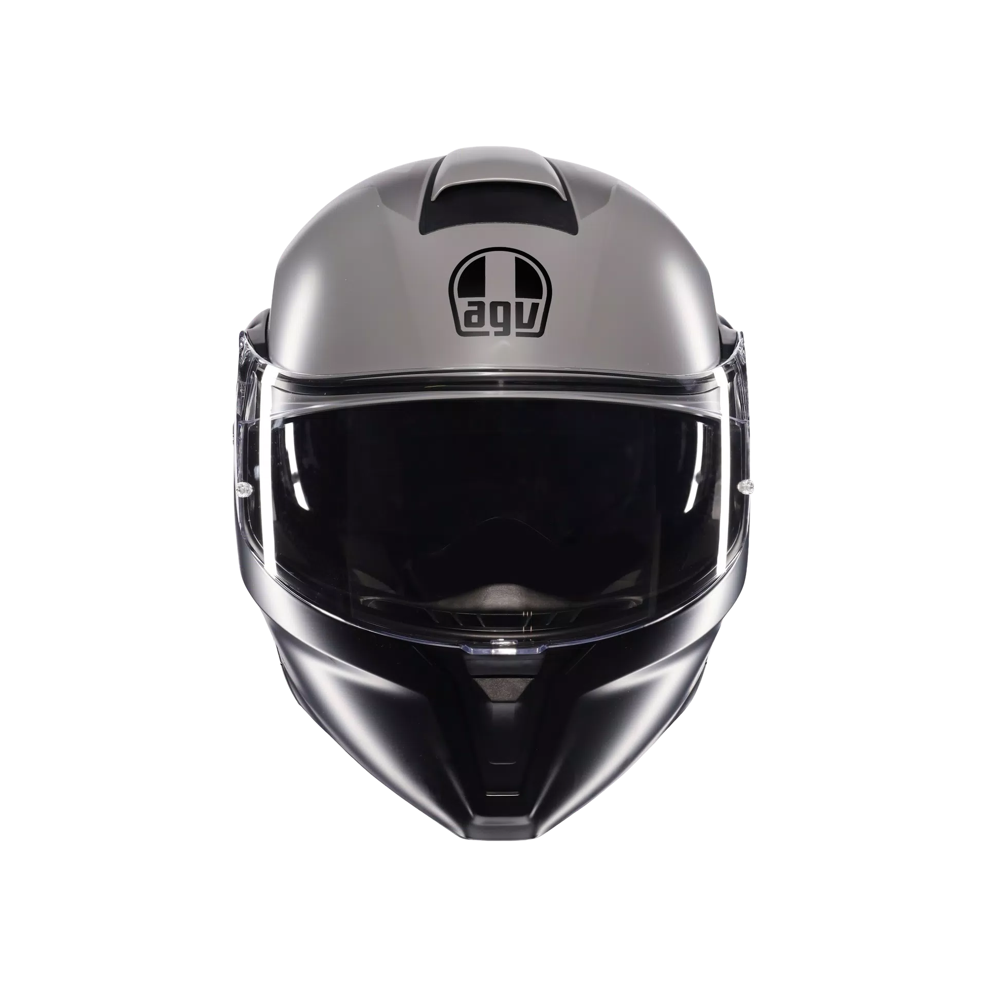 STREETMODULAR RESIA MATT GREY/BLACK/YEL FLUO - MOTORBIKE FLIP UP HELMET E2206