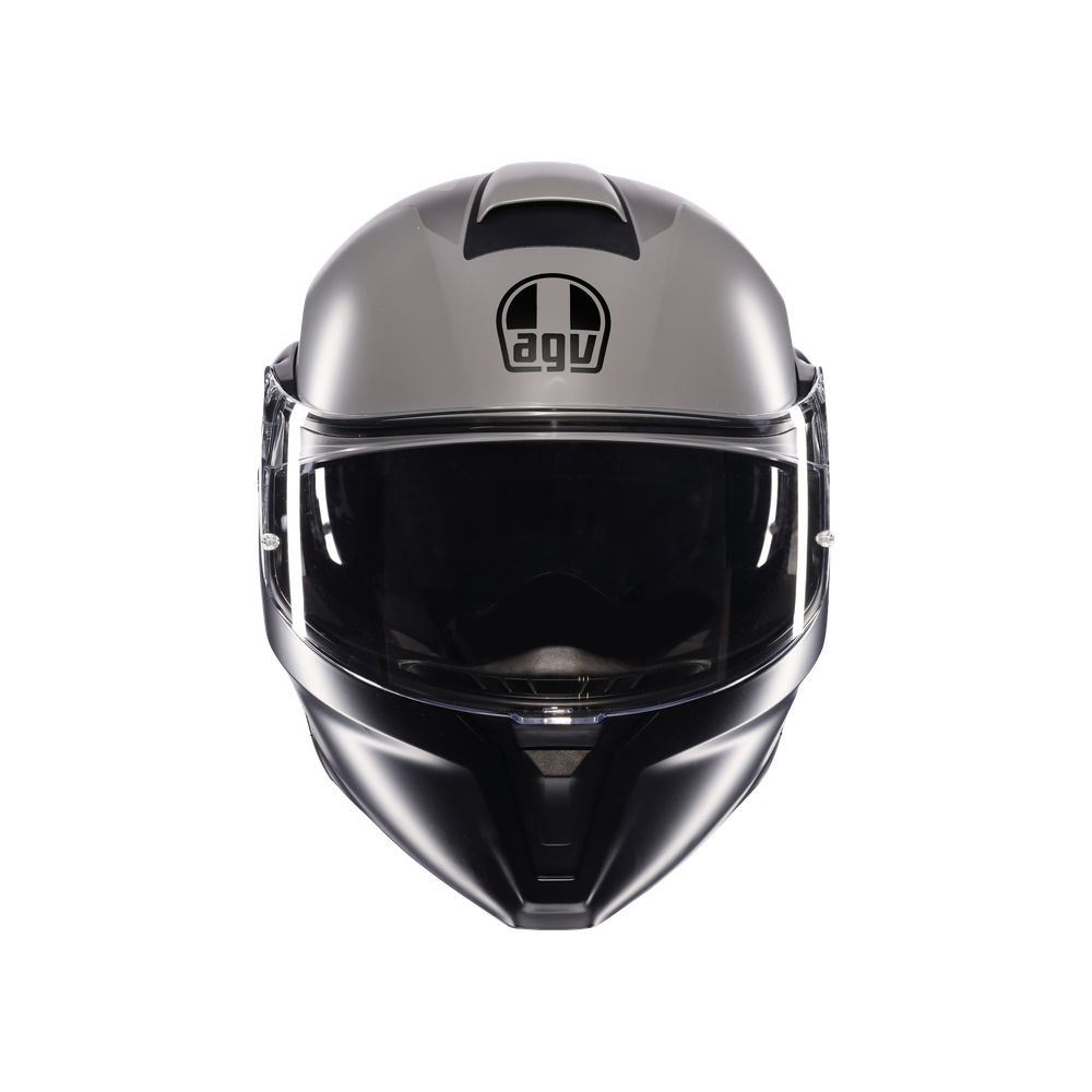 streetmodular-resia-matt-grey-black-yel-fluo-motorbike-flip-up-helmet-e2206 image number 1