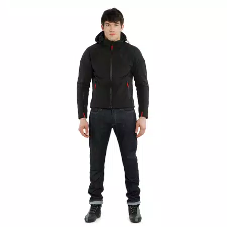 IGNITE TEX - MEN'S SUMMER MOTORCYCLE JACKET IN FABRIC - BLACK/BLACK - 3