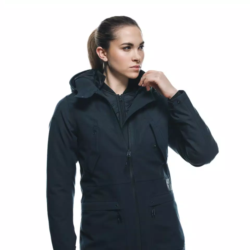 DARSENA ABSØLUTESHELL™ PRO - MEN'S WATERPROOF MOTORCYCLE PARKA - BLACK - 10