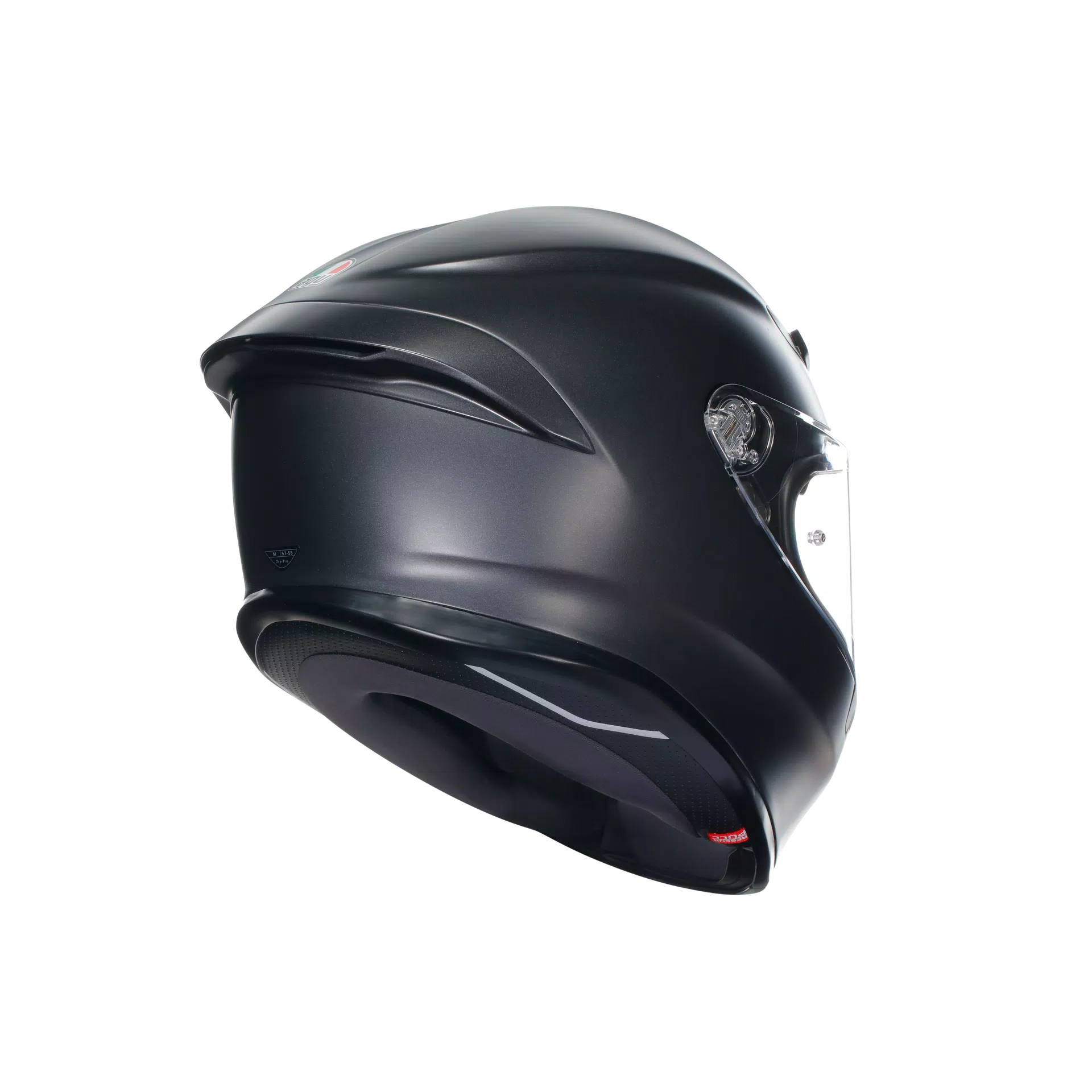 K6 S MATT BLACK - MOTORBIKE FULL FACE HELMET DOT (E2206)