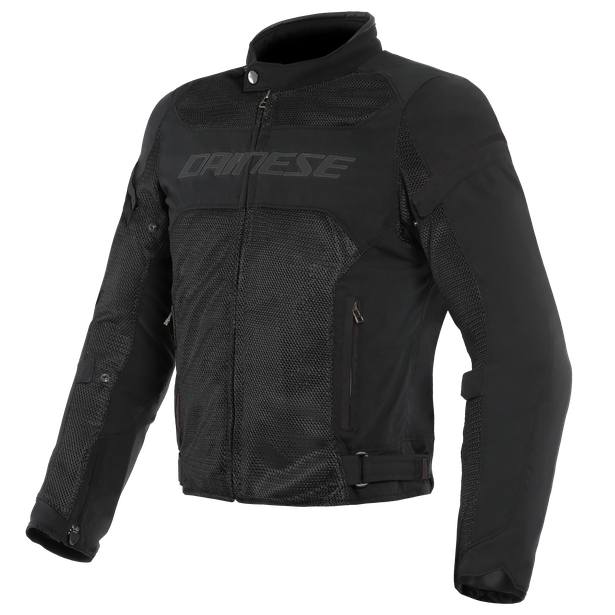 air-frame-d1-giacca-moto-in-tessuto-uomo-black-black-black image number 0