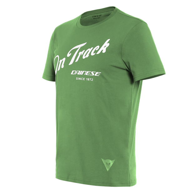 T-SHIRT PADDOCK TRACK  GREEN/WHITE- 