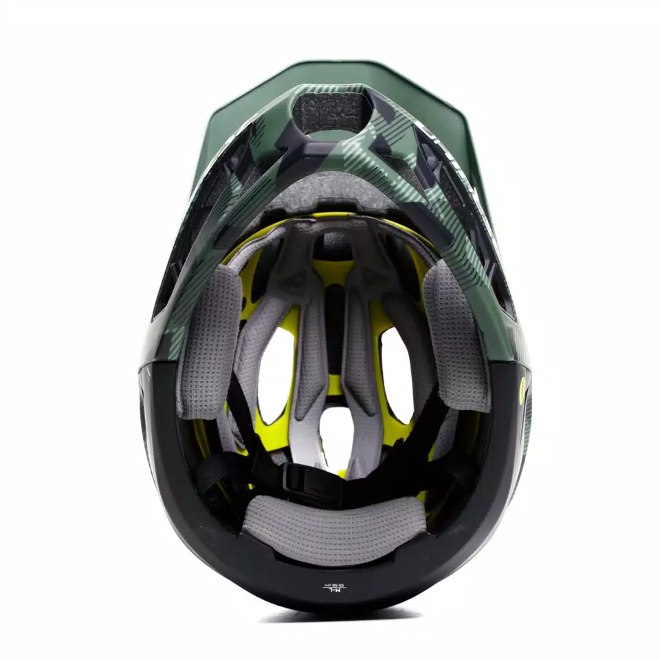 LINEA 01 MIPS EVO - FULL FACE BIKE HELMET - MONO MATT FOREST/CAMO - 8